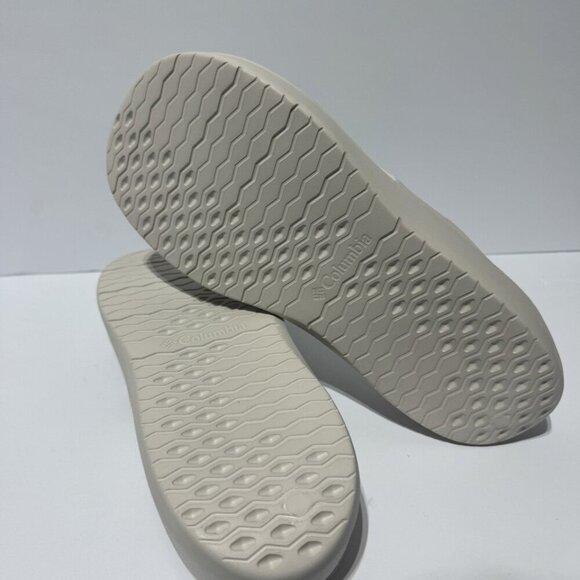 Columbia Mens Boatside Flip Flop White Size 12 M